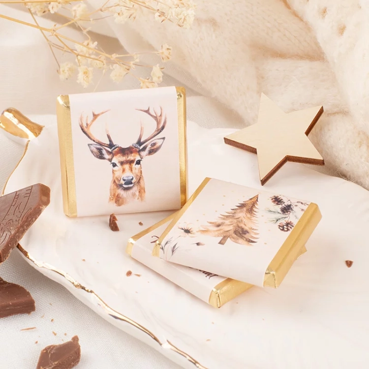 Czekoladki świąteczne boho.