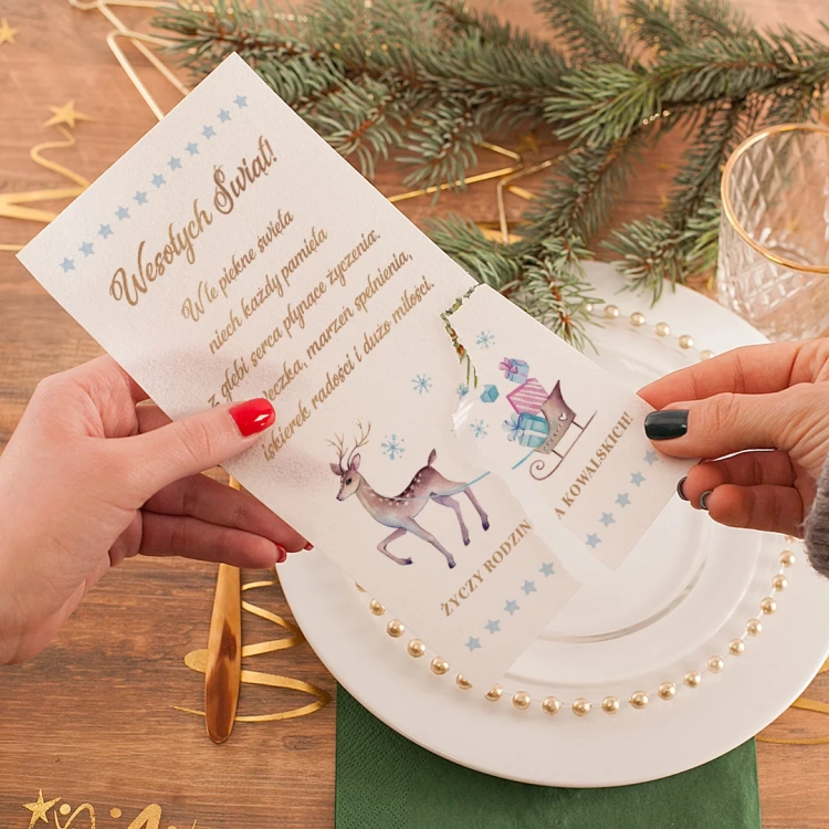 Opłatek na wigilię z Jelonkiem.