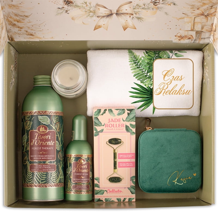 Zestaw dla kobiety. Ekskluzywny zestaw dla kobiety. Świąteczny zestaw na prezent dla kobiety.