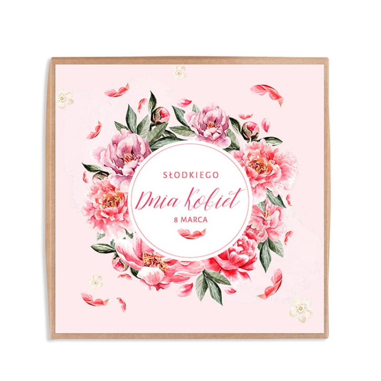 Zestaw czekoladek na Dzień Kobiet.