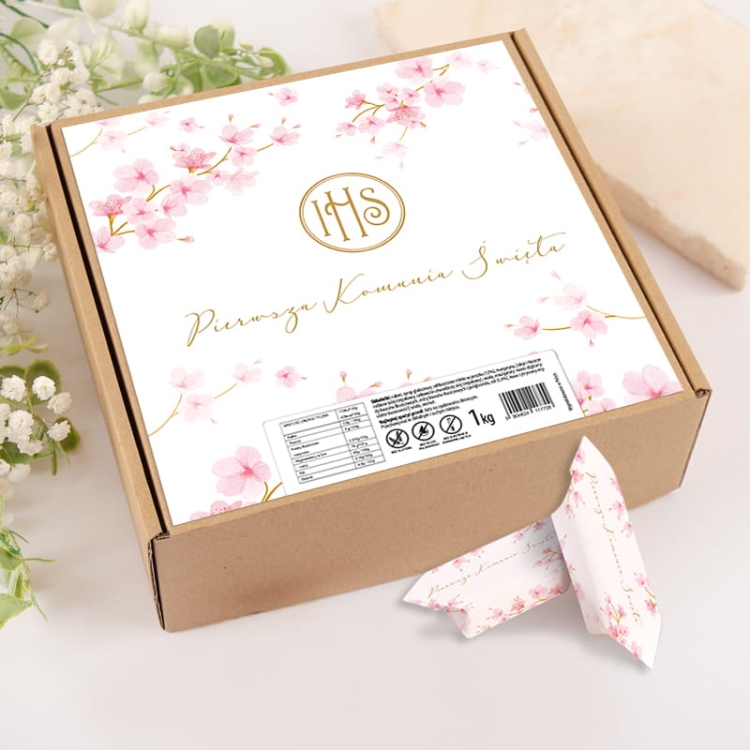 krówki podziękowanie na komunie