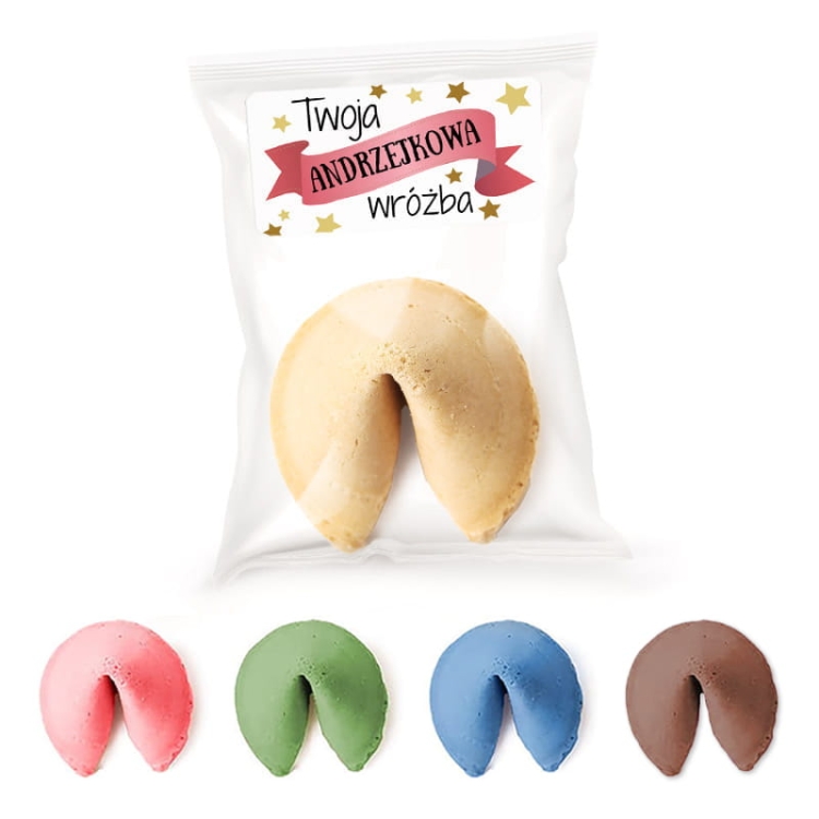 Ciasteczka z wróżbą dla gości z okazji Andrzejek.