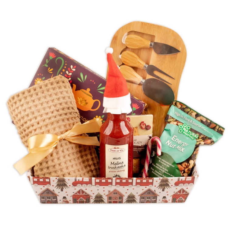 swiateczna paczka gotowa do wreczenia