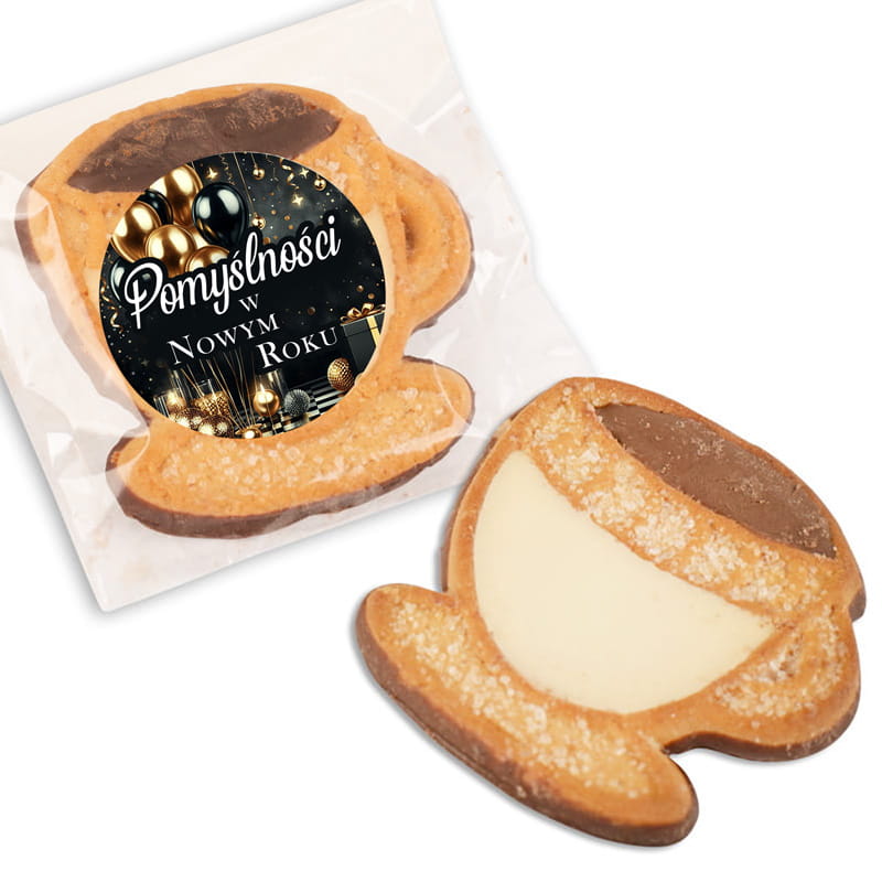 kruche ciastka z kremem na sylwestra