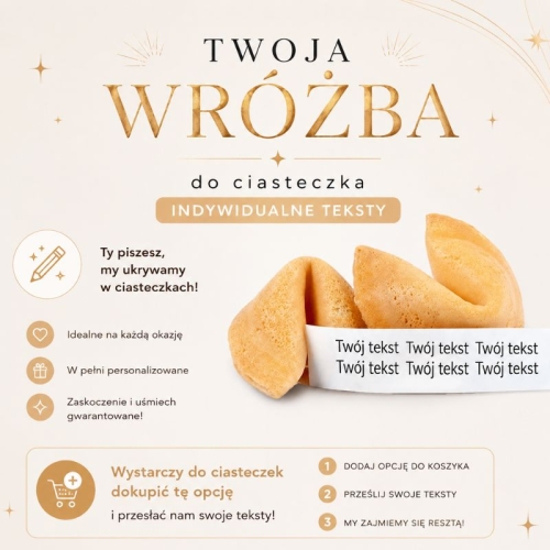 Usługa Twoja wróżba indywidualna w ciasteczkach.