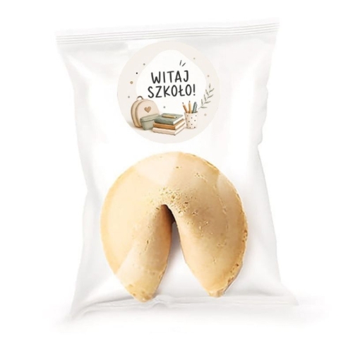 Ciasteczko z wróżbą na rozpoczęcie roku szkolnego.