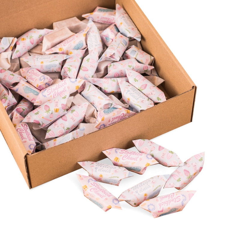 Krówki reklamowe dla salonu spa