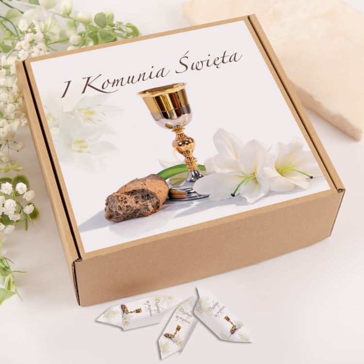 Uniwersalne krówki na komunię. Upominek dla gości.