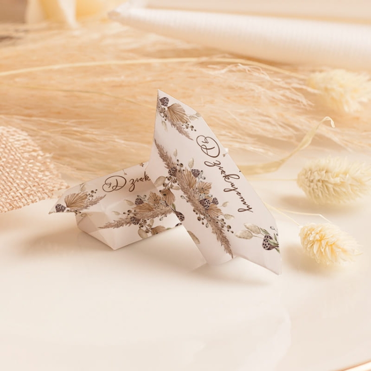 Krówki uniwersalne na podziękowanie komunijne, chrzest, urodzinki dziecka.